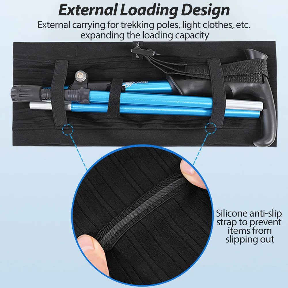 NEWBOLER Elastic Sports Waist Bag Pack Lightweight Running