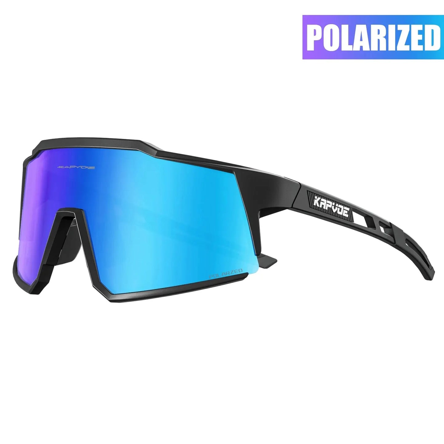 Kapvoe Cycling Glasses Polarized MTB Road Bike Glasses UV400