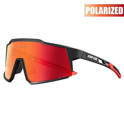 Kapvoe Cycling Glasses Polarized MTB Road Bike Glasses UV400