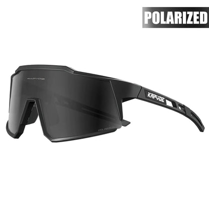 Kapvoe Cycling Glasses Polarized MTB Road Bike Glasses UV400